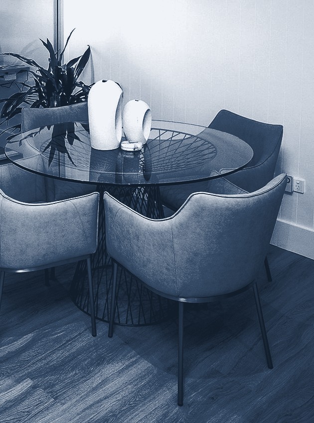 The collaborative meeting table at Orbell Family Lawyers